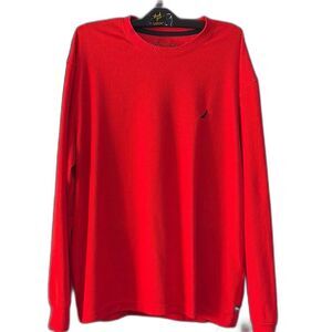 Nautica Red Sleepwear Top Size L
